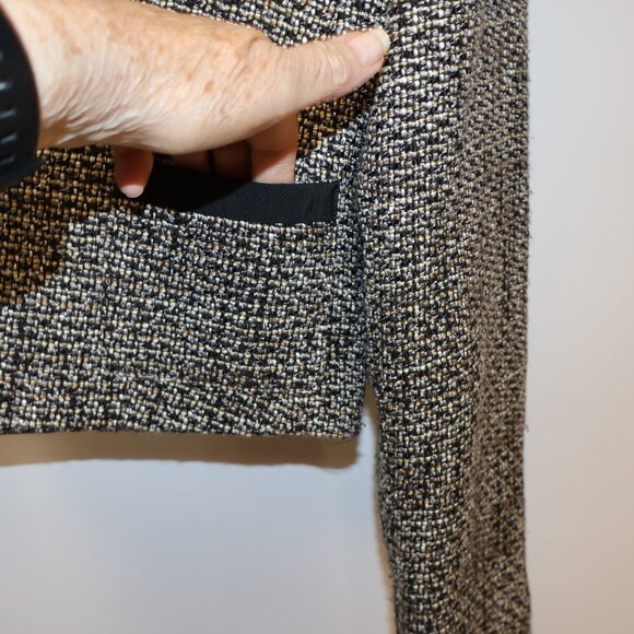 Dana Buchman Jacket One Button Front Sophisticated Jacket Women Size M - Picture 6 of 16